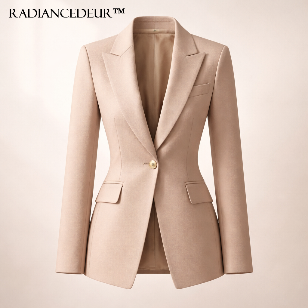 Radiancedeur™ Sable Line Modern Tailoring Blazer