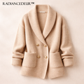 Radiancedeur™ Velora Soft-Knit Comfort Blazer
